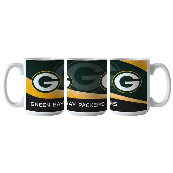Green Bay Packers 15oz. Wave Mug