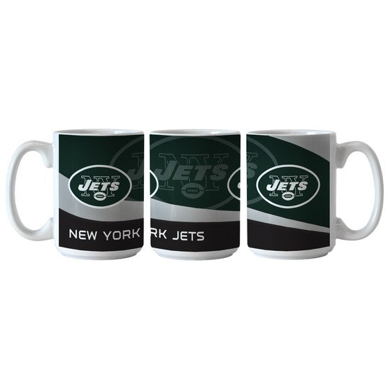 New York Jets 15oz. Wave Mug