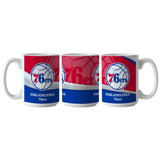 Philadelphia 76ers 15oz. Wave Mug