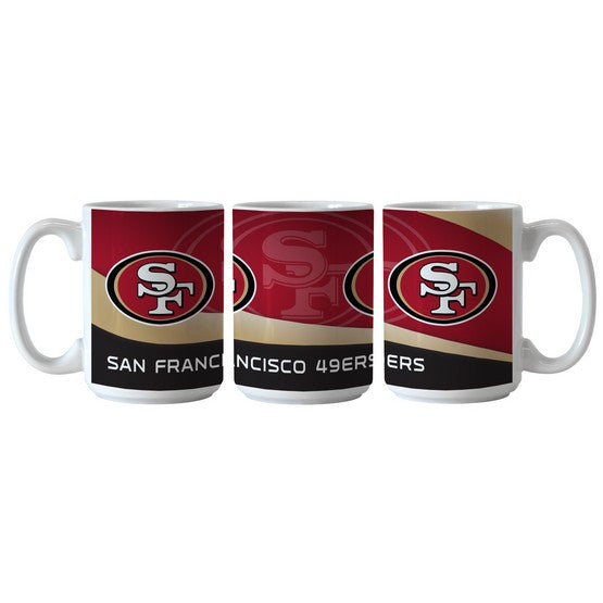 San Francisco 49ers 15oz. Wave Mug