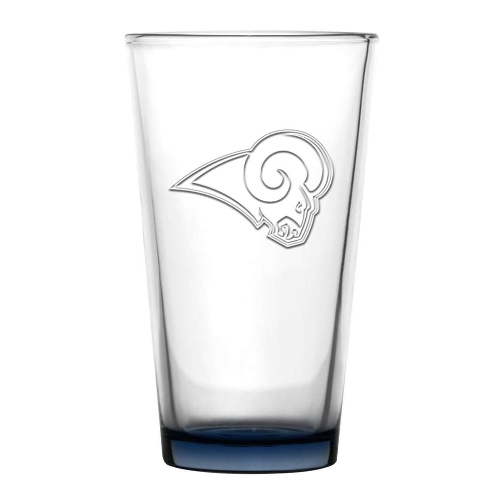 Los Angeles Rams 16oz Embossed Pint Glass
