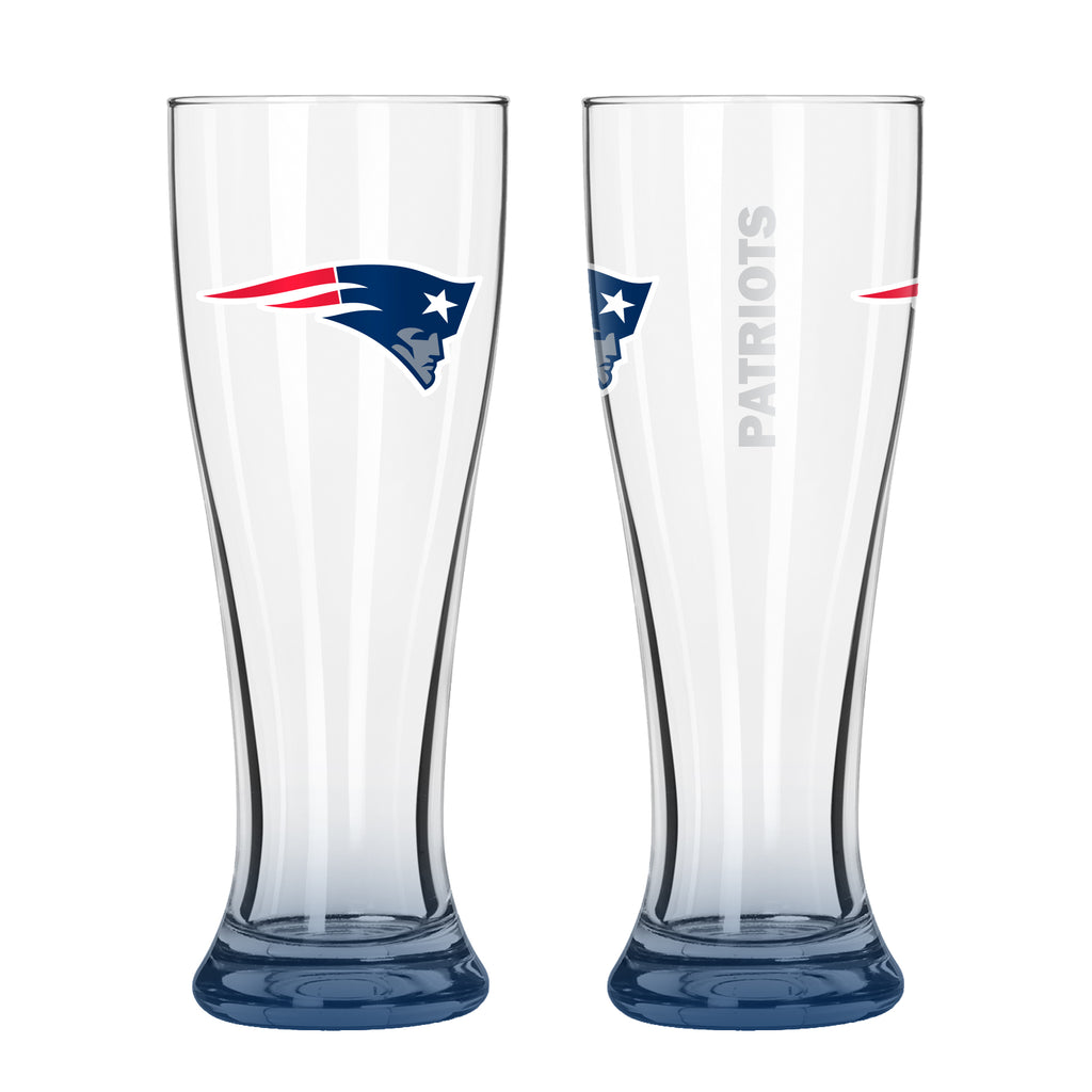 New England Patriots 16oz Elite Pilsner Glass