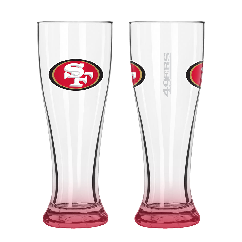 San Francisco 49ers 16oz Elite Pilsner Glass