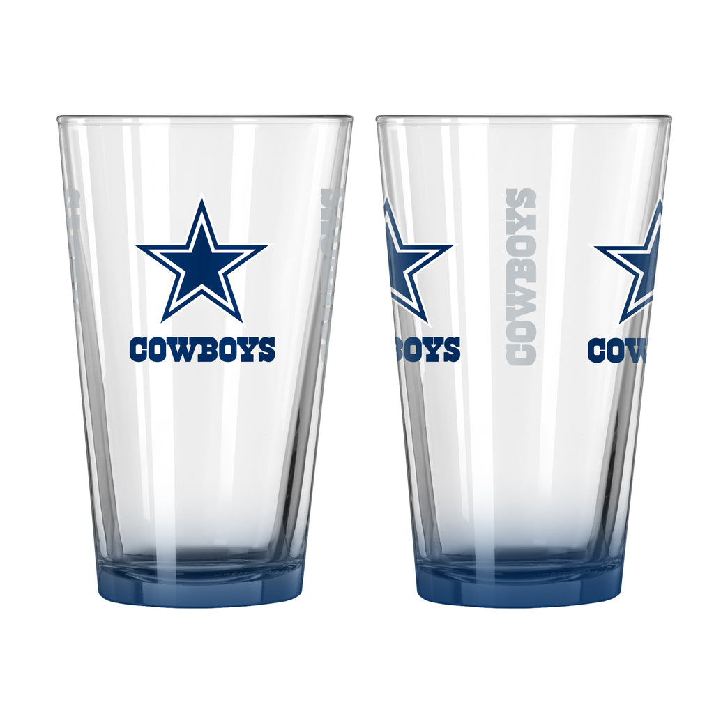 Dallas Cowboys 16oz Elite Pint Glass
