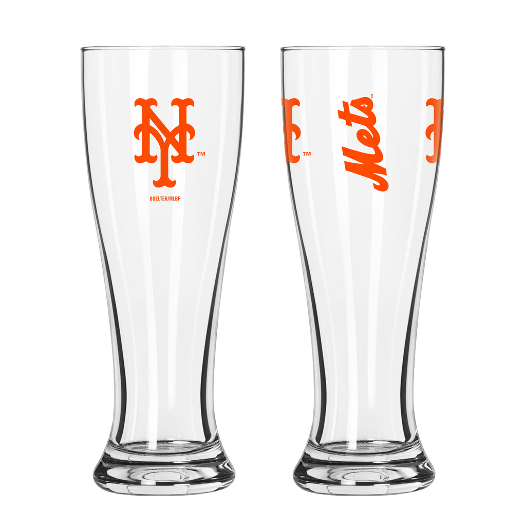 New York Mets 16oz. Gameday Pilsner Glass