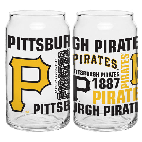 Pittsburgh Pirates 16oz. Spirit Glass Can