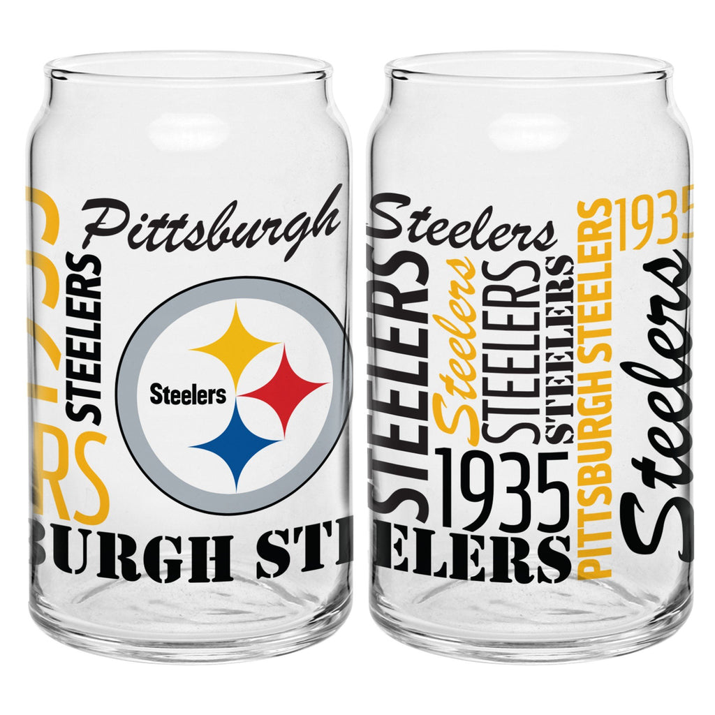 Pittsburgh Steelers 16oz. Spirit Glass Can