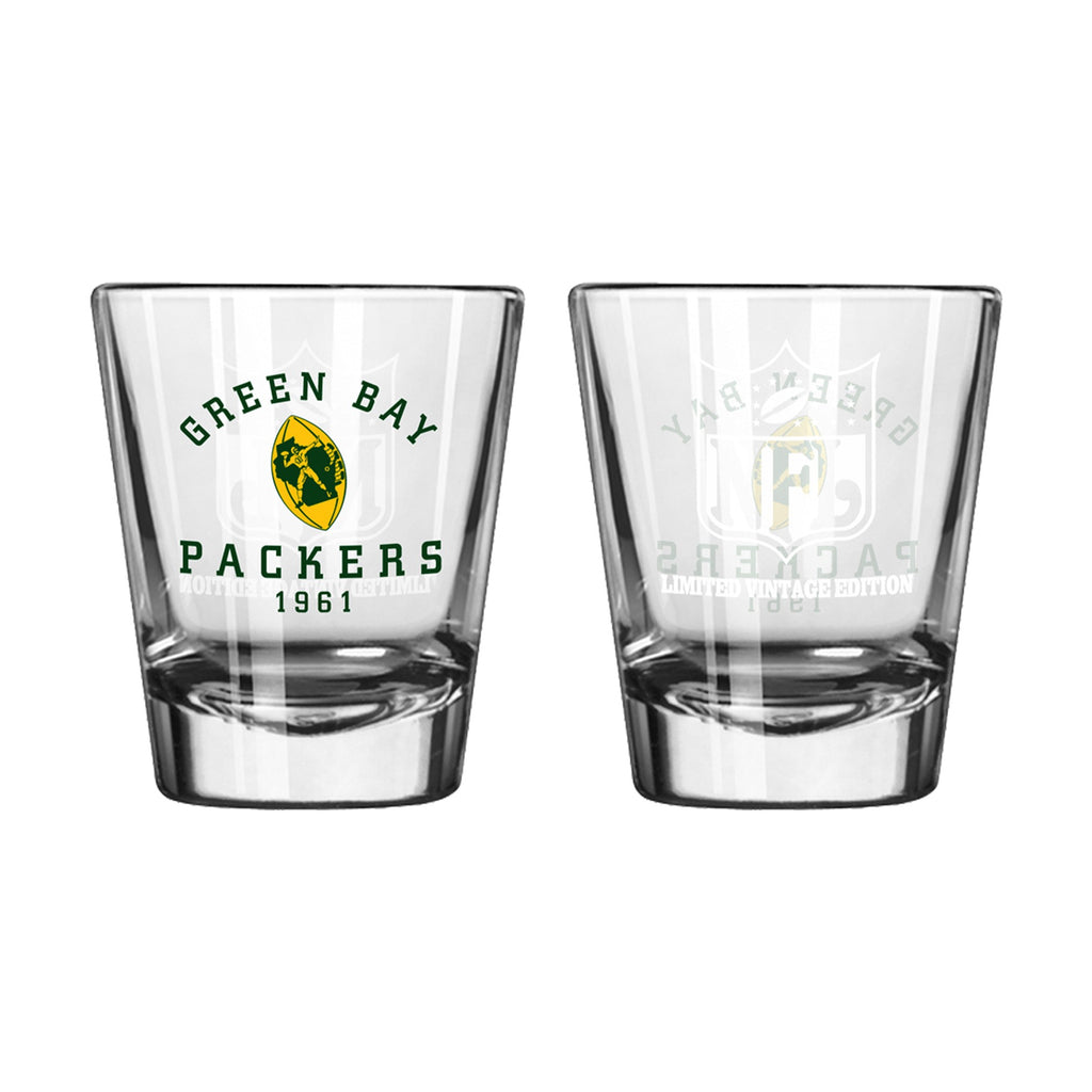 Green Bay Packers 2oz. Retro Shot Glass