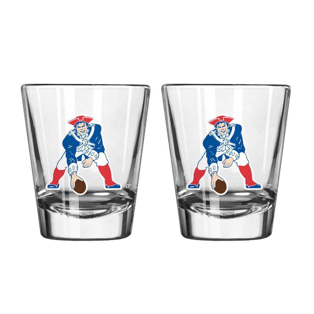 New England Patriots 2oz. Retro Shot Glass