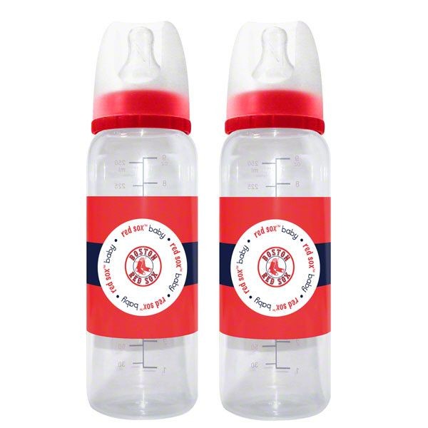Boston Red Sox 2 Pack Baby Bottles