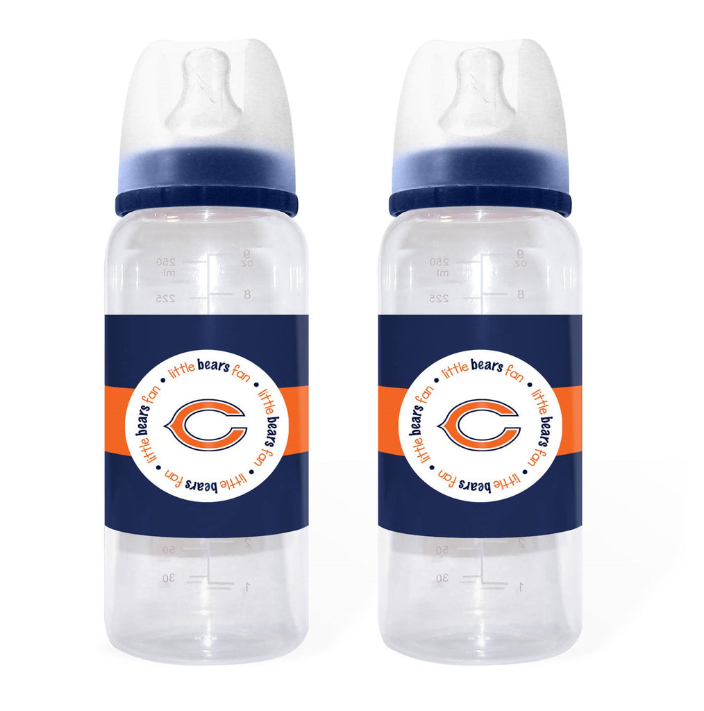 Chicago Bears 2 Pack Baby Bottles