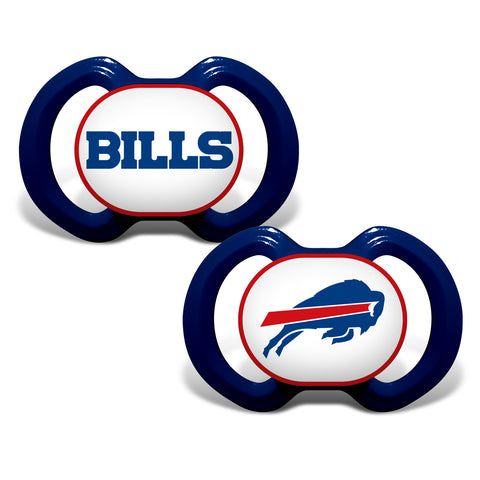 Buffalo Bills 2 Pack Baby Pacifiers