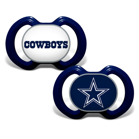 Dallas Cowboys 2 Pack Baby Pacifiers