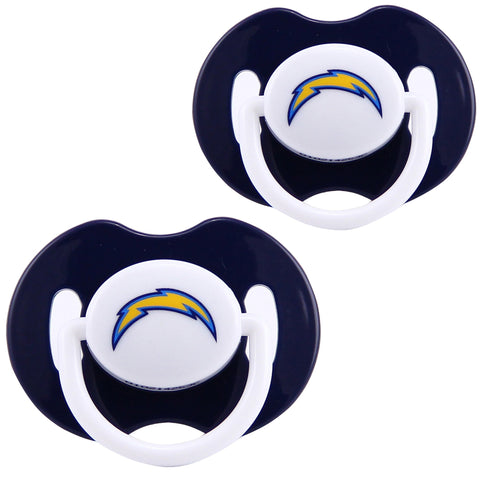 Los Angeles Chargers 2 Pack Baby Pacifiers
