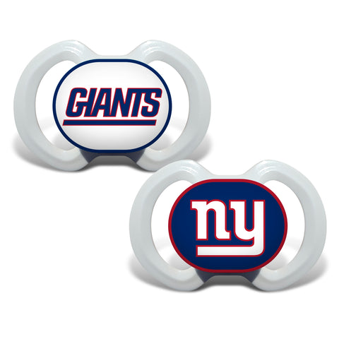 New York Giants 2 Pack Baby Pacifiers