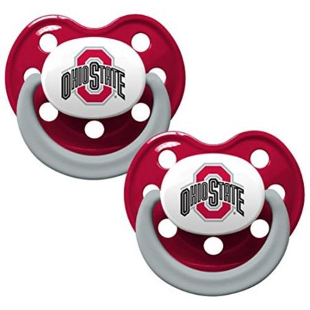 Ohio State Buckeyes 2 Pack Baby Pacifiers