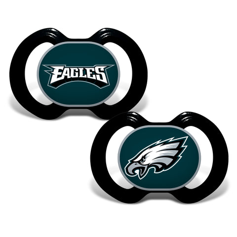 Philadelphia Eagles 2 Pack Baby Pacifiers