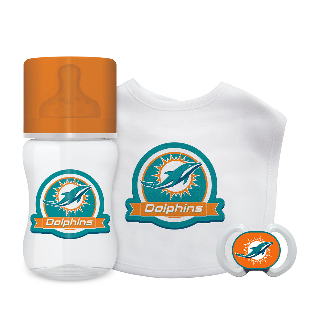 Miami Dolphins Baby Gift Set