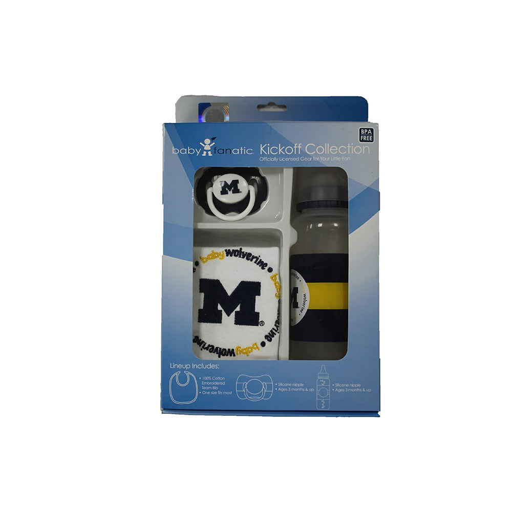 Michigan Wolverines Baby Gift Set