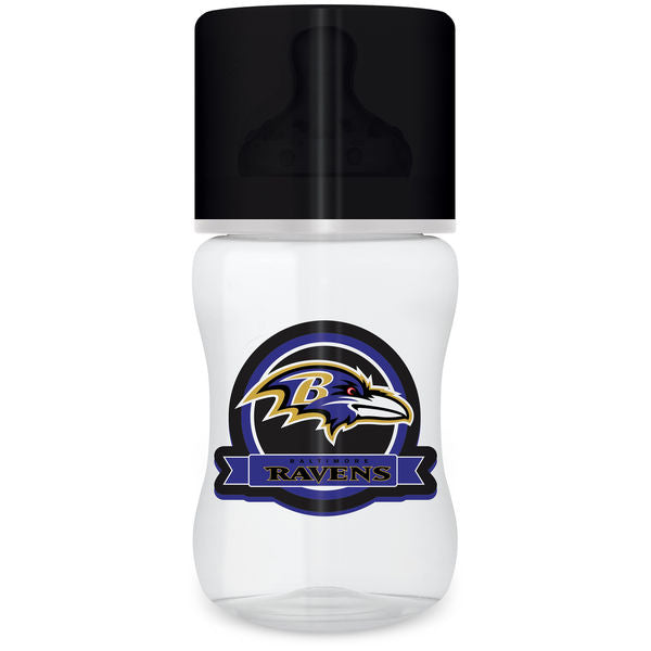 Baltimore Ravens Single Baby Bottle