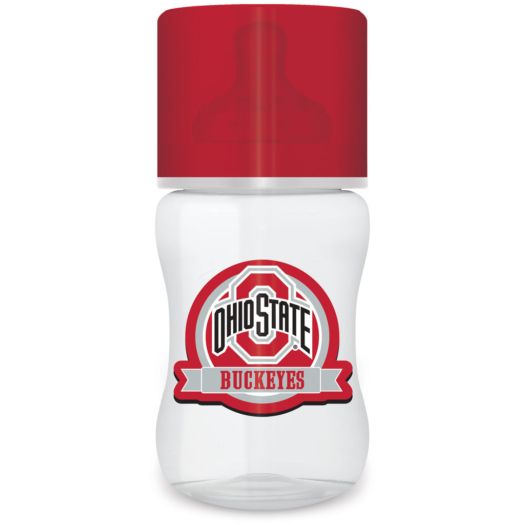 Ohio State Buckeyes Single Baby Bottle