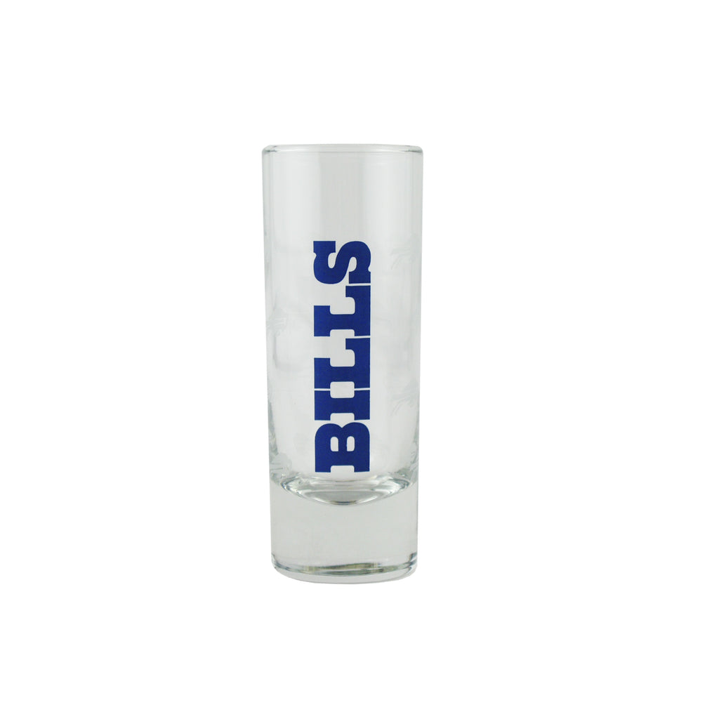 Buffalo Bills 2.5oz. Satin Etch Shooter Glass
