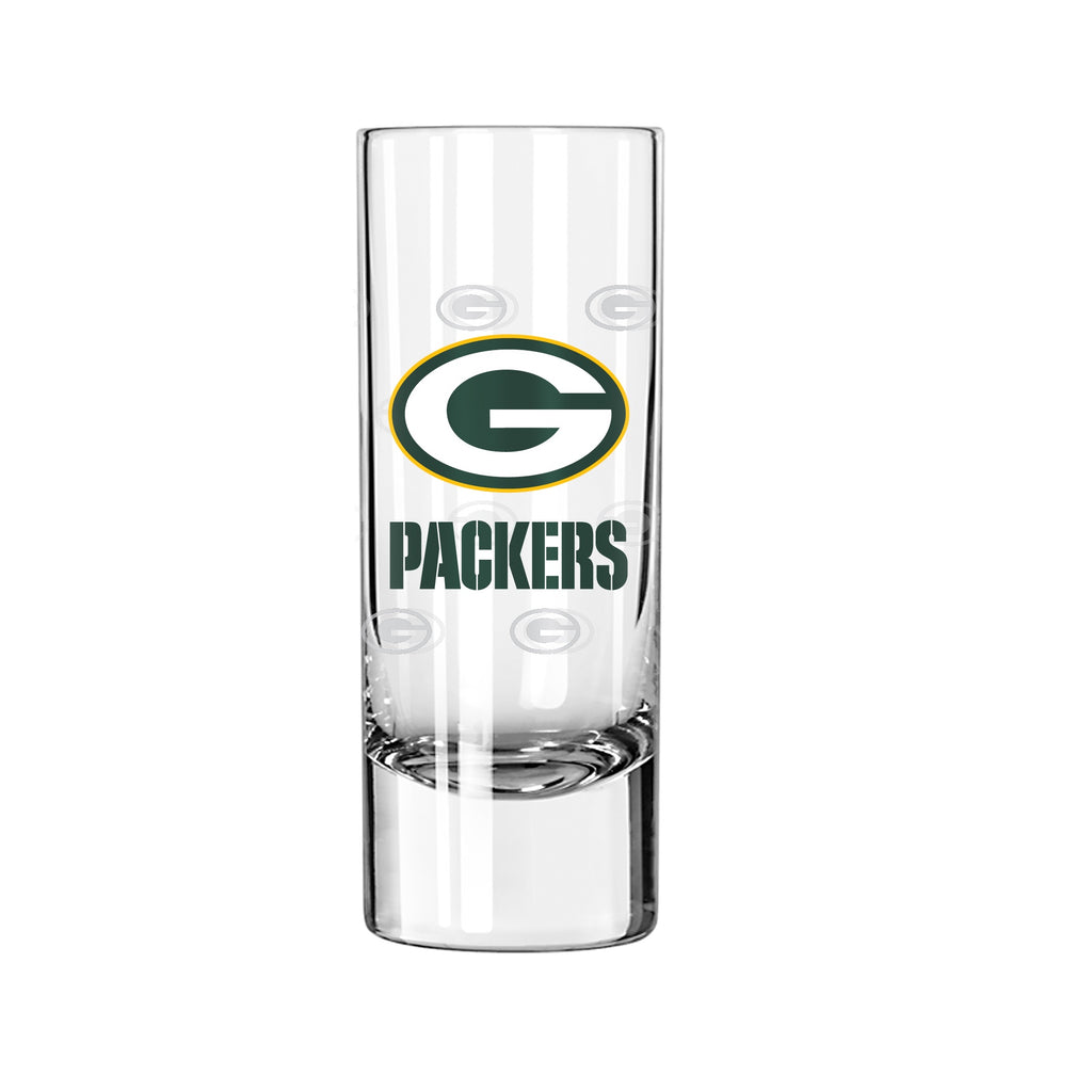 Green Bay Packers 2.5oz. Satin Etch Shooter Glass