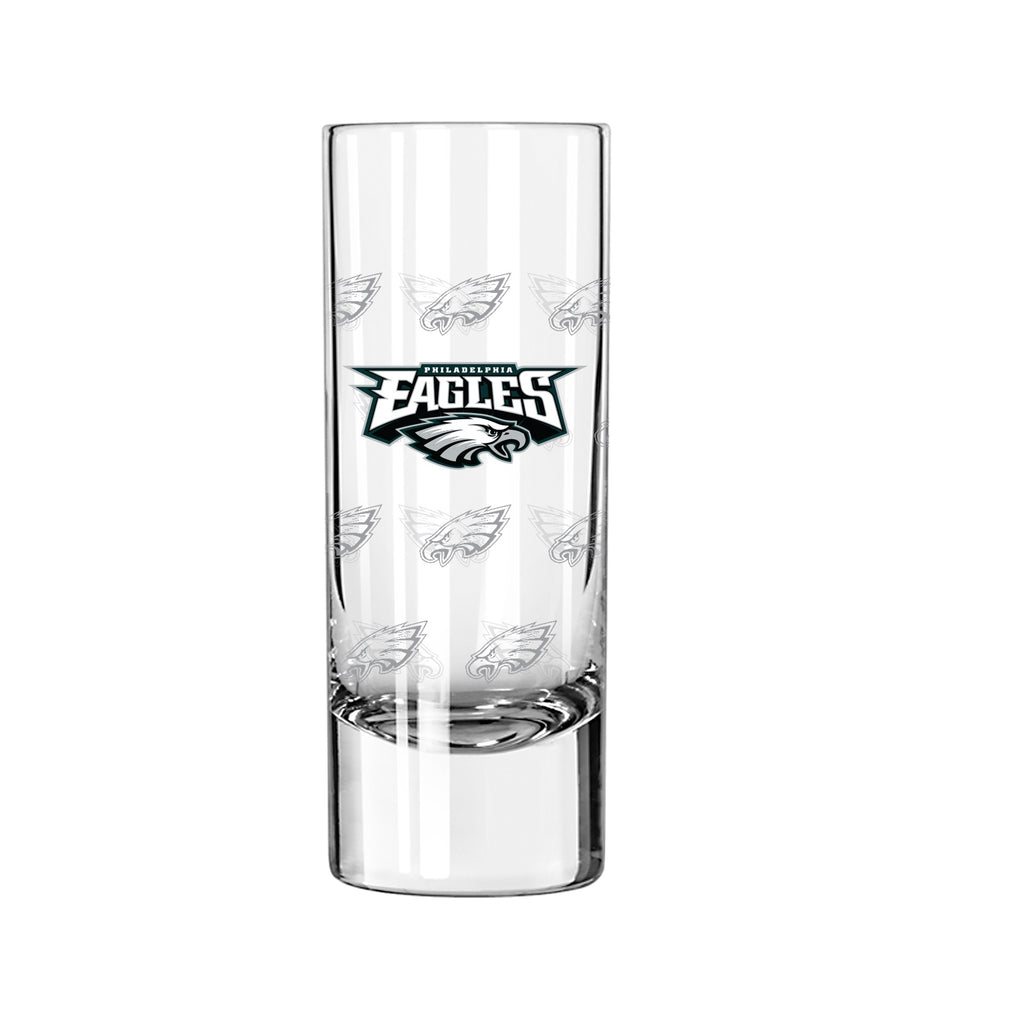 Philadelphia Eagles 2.5oz. Satin Etch Shooter Glass
