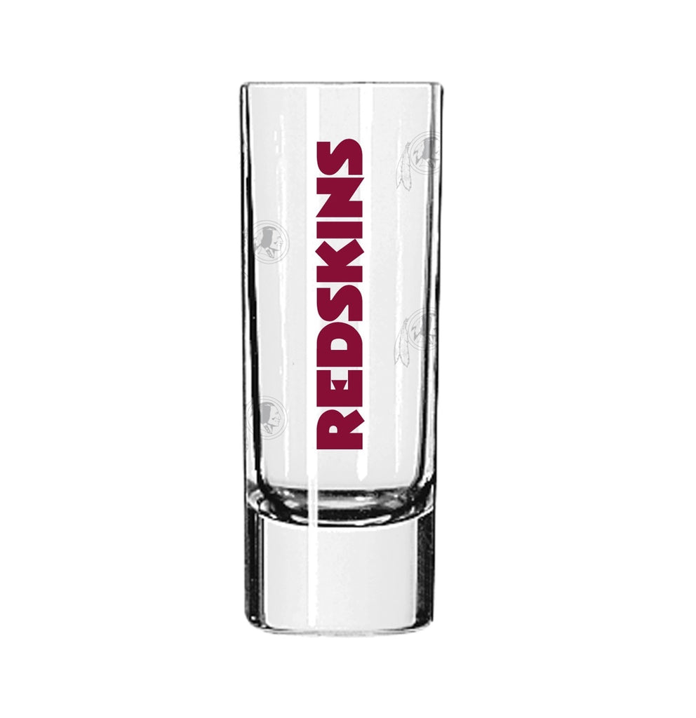 Washington Redskins 2.5oz. Satin Etch Shooter Glass