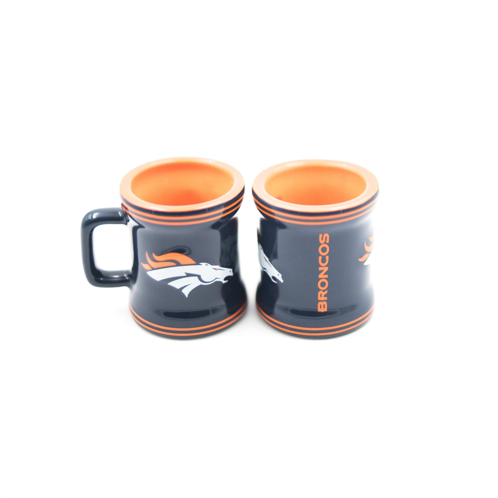 Denver Broncos Stripe Mini Mug Shot Glass – Fan Treasures