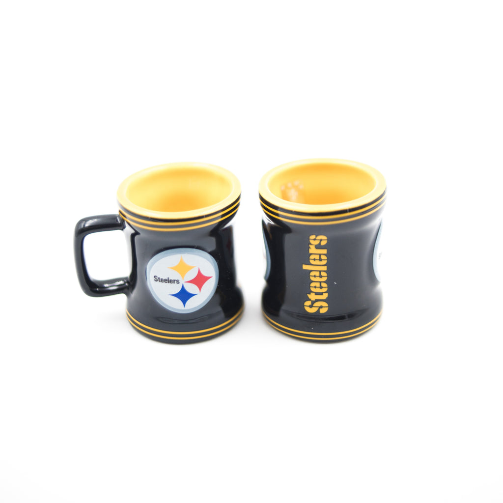 Pittsburgh Steelers Stripe Mini Mug Shot Glass