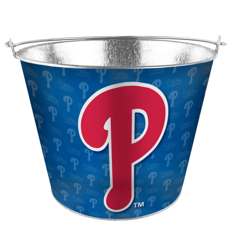Philadelphia Phillies Team Color 5 Quart Pail - Blue
