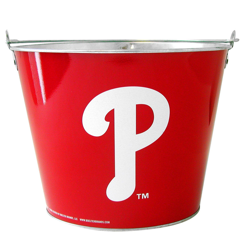 Philadelphia Phillies Team Color 5 Quart Pail