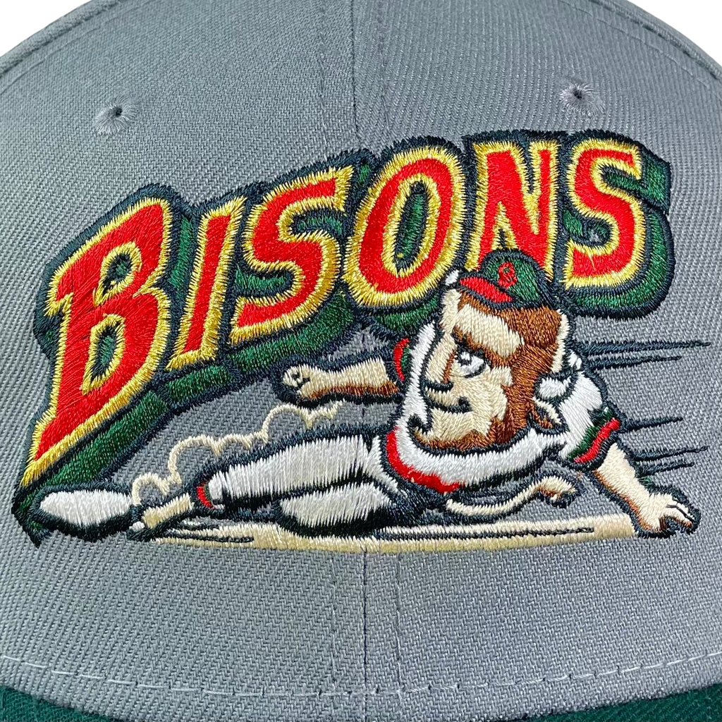 59FIFTY Milb Buffalo Bisons VFTV Red - Green UV 7 5/8