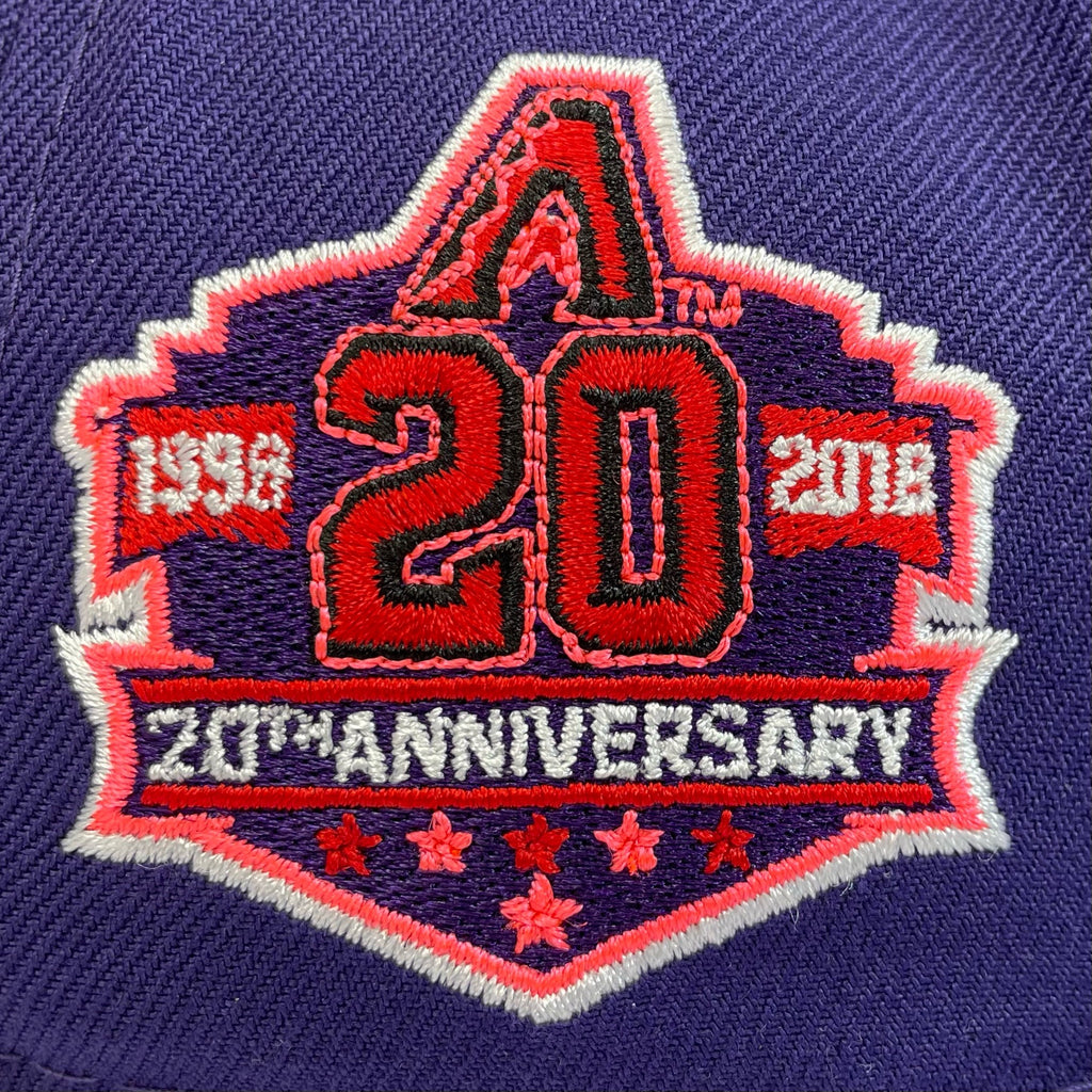 Diamondbacks Patch Arizona Diamondbacks Purple with Pink UV 20th Anniversary Sidepatch ...