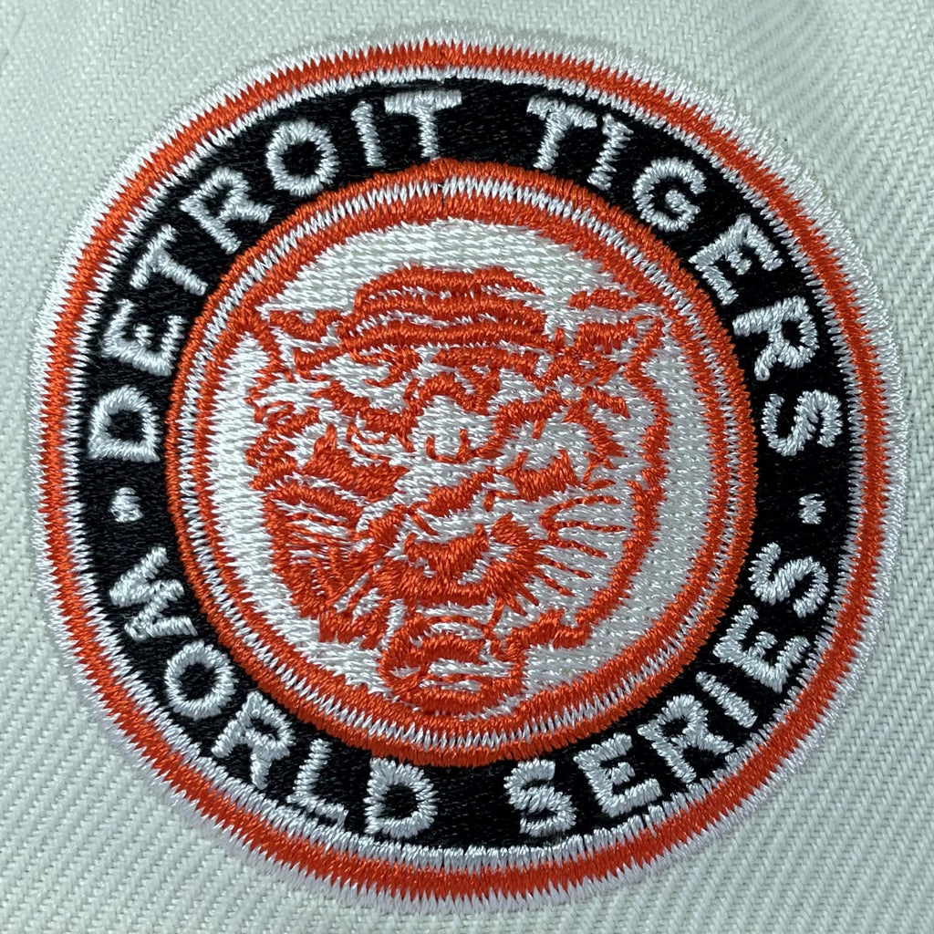 Detroit Tigers Chrome/Navy with Orange UV 1968 World Series Sidepatch 5950  Fitted Hat – Fan Treasures