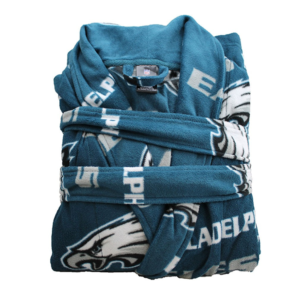 Philadelphia Eagles Facade Microfleece Robe Fan Treasures