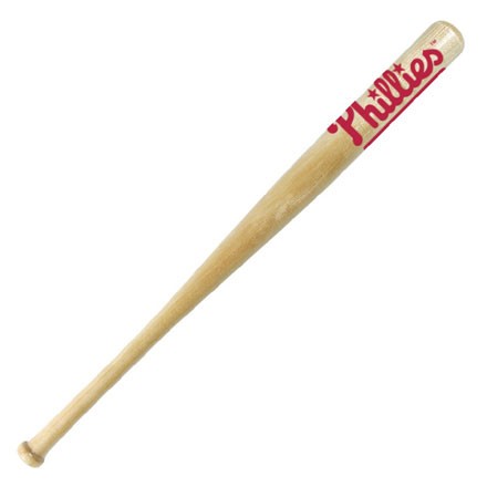 Philadelphia Phillies 18" Wooden Bat - Natural