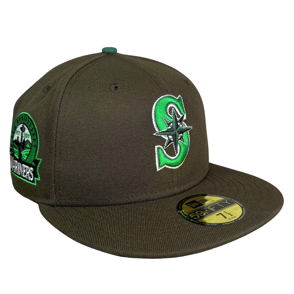 59FIFTY Seattle Mariners Brown/Green "Starbucks" UV 30th Anniversary Patch
