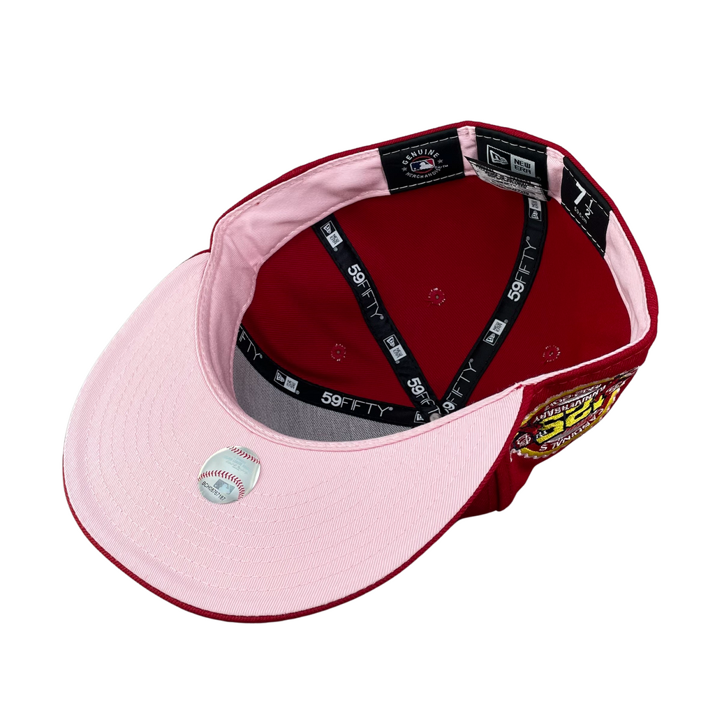 59FIFTY St. Louis Cardinals Red/Pink 125th Anniversary Patch