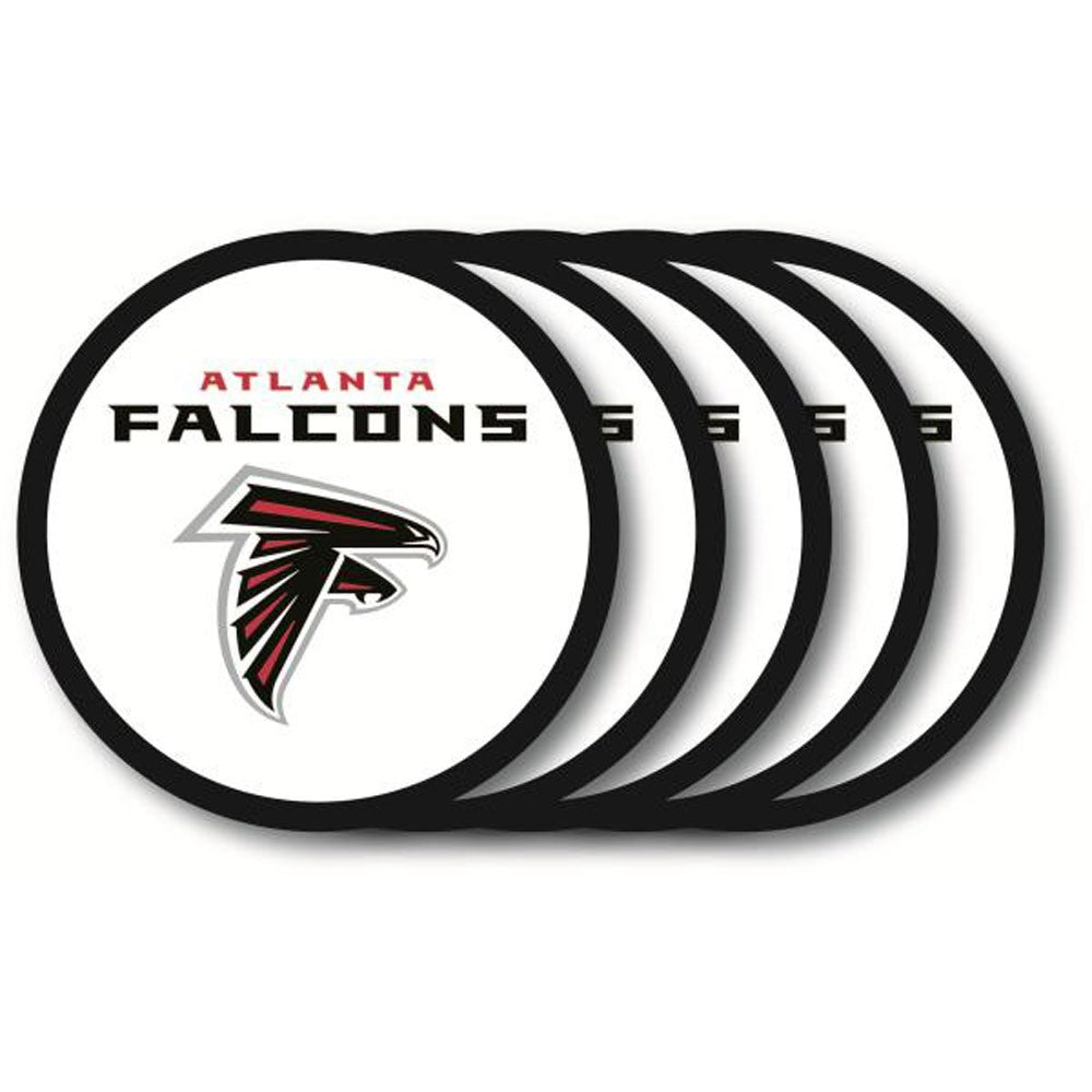 Atlanta Falcons 4 Pack Vinyl Coasters