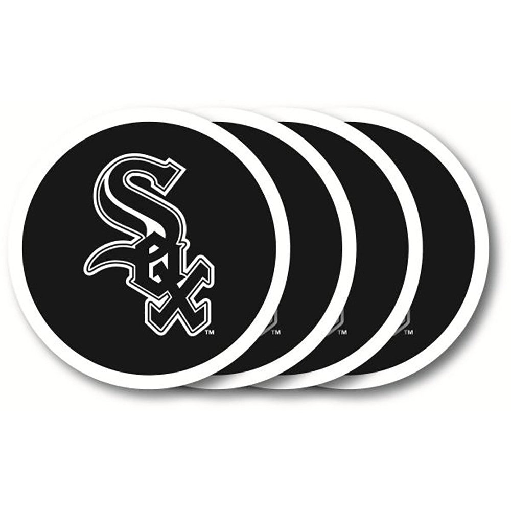 Chicago White Sox 4 Pack Vinyl Coasters