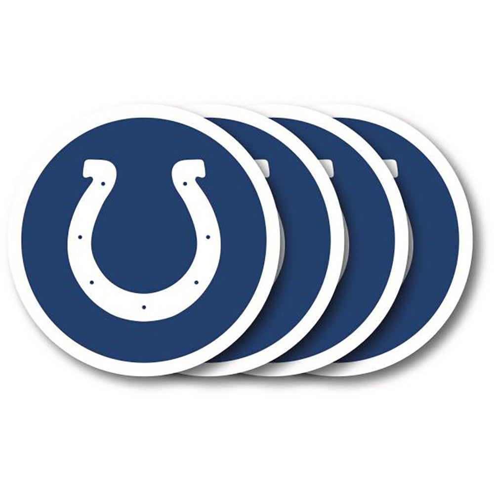 Indianapolis Colts 4 Pack Vinyl Coasters