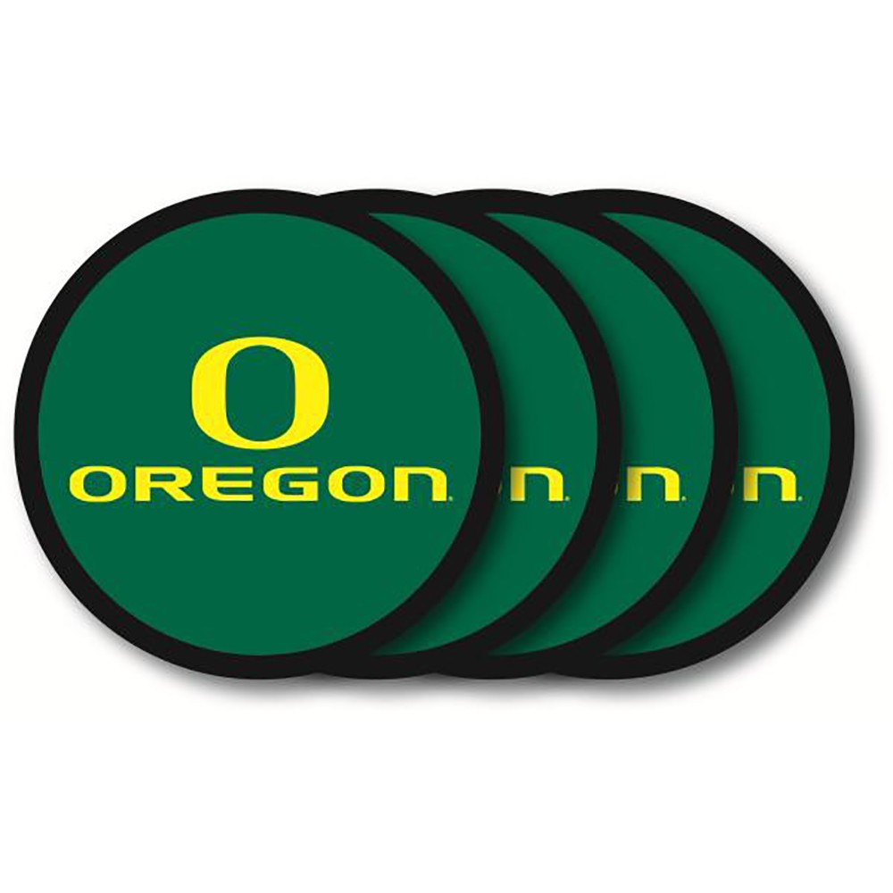 Oregon Ducks 4 Pack Vinyl Coasters