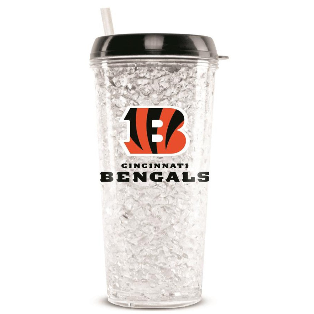 Cincinnati Bengals Crystal Freezer Tumbler