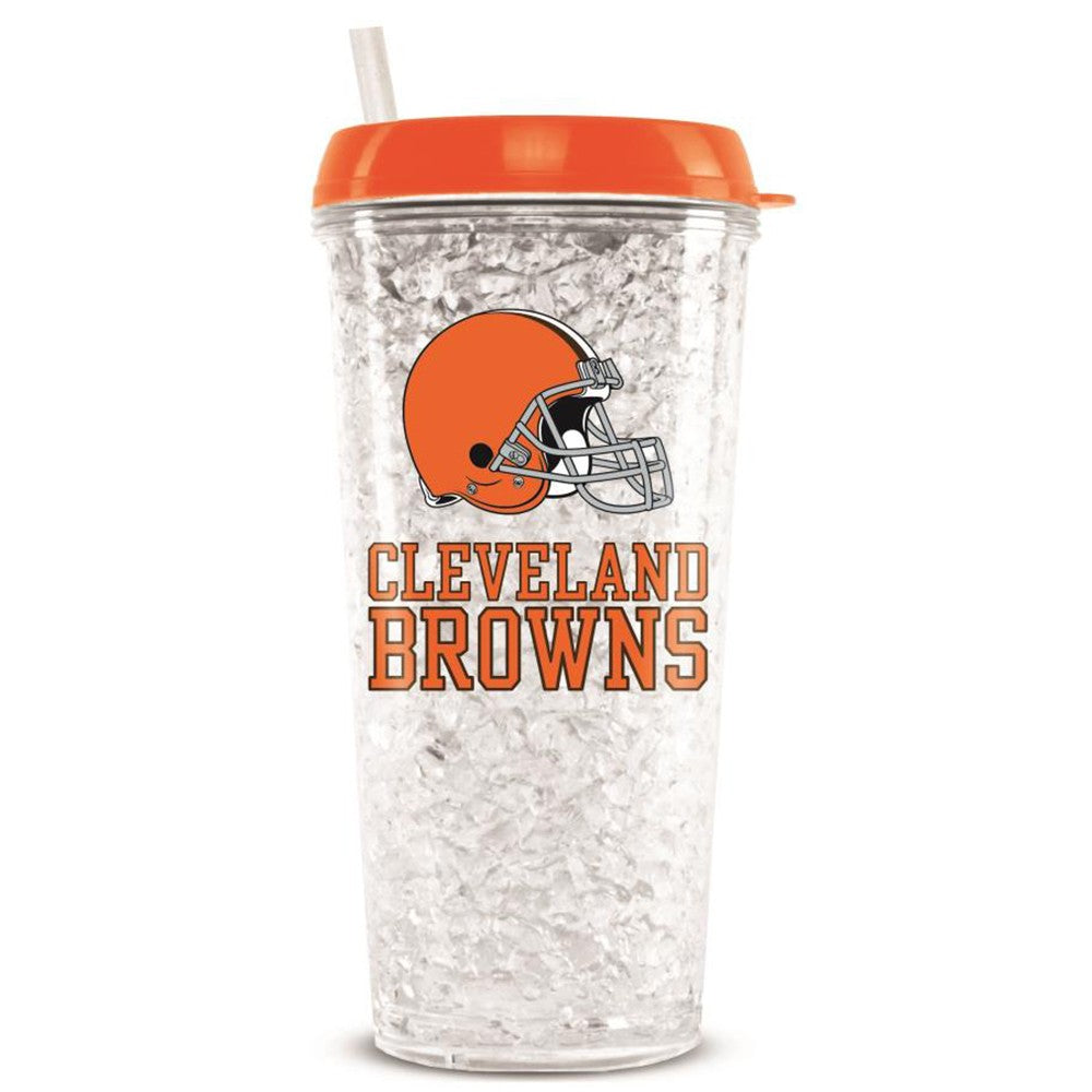 Cleveland Browns Crystal Freezer Tumbler