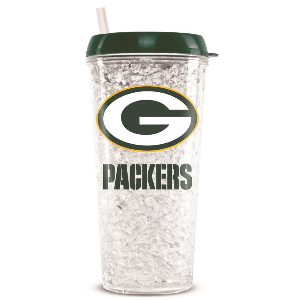 Green Bay Packers Crystal Freezer Tumbler