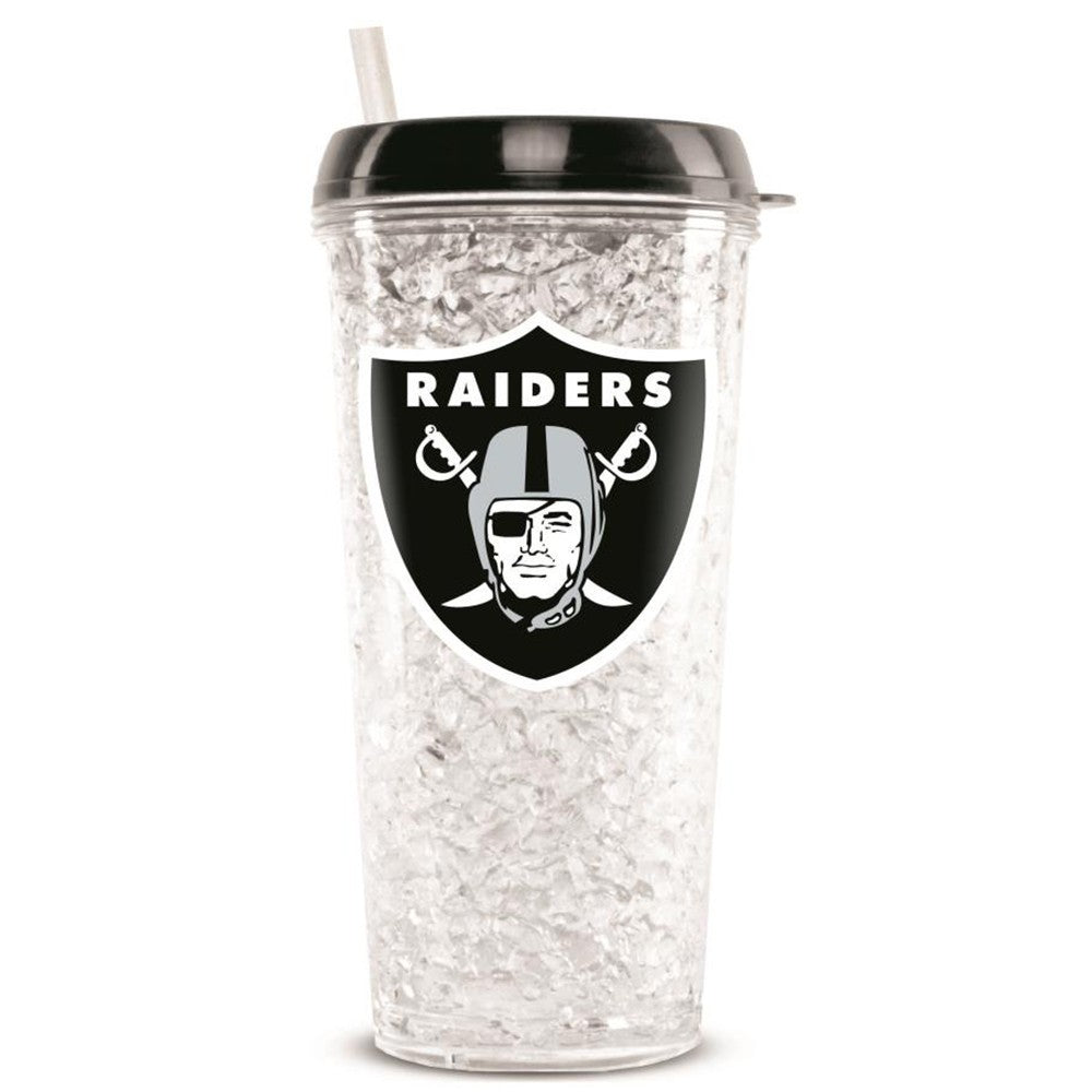 Oakland Raiders Crystal Freezer Tumbler