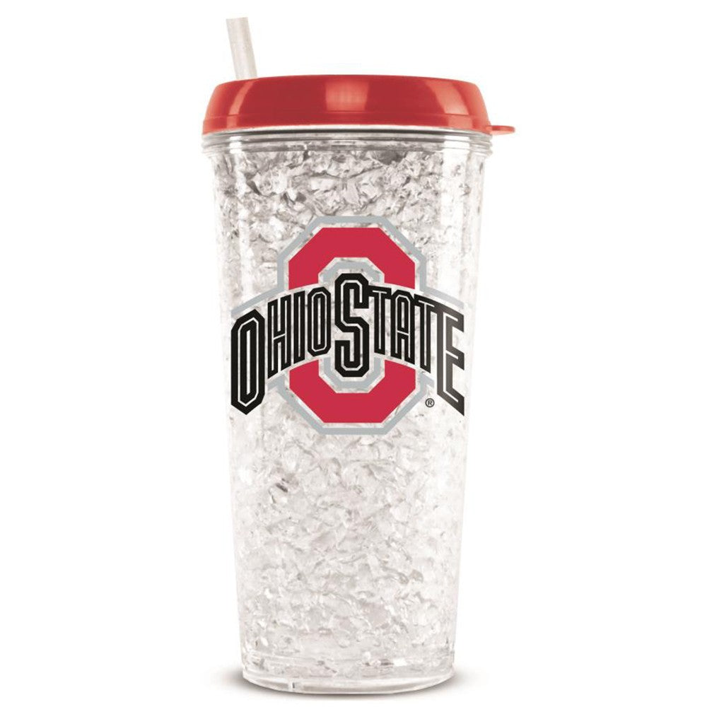 Ohio State Buckeyes Crystal Freezer Tumbler