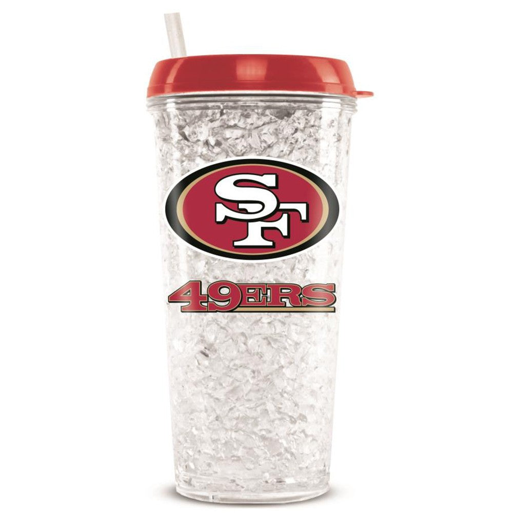 San Francisco 49ers Crystal Freezer Tumbler